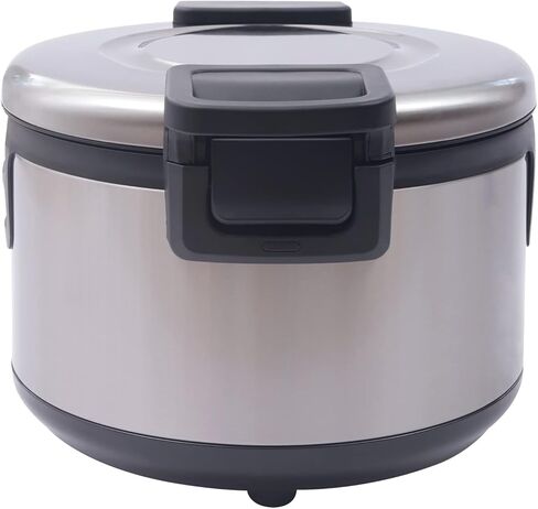 19L/20QT Commercial Rice Warmer, Electric Heavy Duty Food Warmer, Adjustable Temperature, with Warm Function, Restaurant Stainless Steel Non-stick Rice Warmer for Restaurants, Canteens, Schools in Saudi Arabia