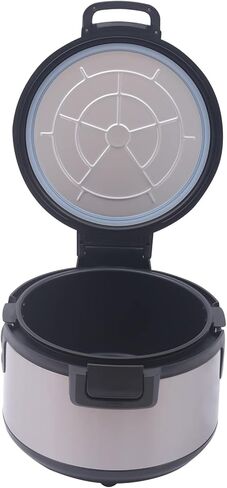 19L/20QT Commercial Rice Warmer, Electric Heavy Duty Food Warmer, Adjustable Temperature, with Warm Function, Restaurant Stainless Steel Non-stick Rice Warmer for Restaurants, Canteens, Schools in Saudi Arabia