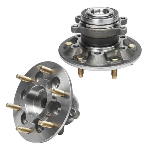 Detroit Axle-2 مراكز محمل العجلات الخلفية لـ 12-20 Dodge Grand Caravan ، 12-16 Chrysler Town & Country 2012 2013 Routan 2014 2015 2015 2016 Pair Wheel Hub مجموعة مجموعة التجميع ، RAM C/V بديل in Kuwait
