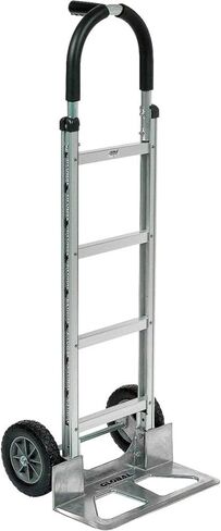 Global Industrial Aluminum Hand Truck Pin Handle, Mold-On Rubber Wheels in Saudi Arabia