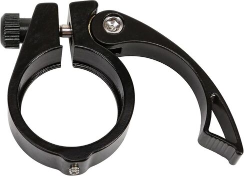 38mm Bike Seat Post Clamp Aluminium Alloy Quick Release Tube Clamp Lightweight Antislip Collar for Folding, Road & Mountain Bikes – Easy Installation & Secure Saddle Adjustment in Saudi Arabia