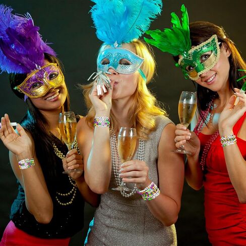 60 PCS استقلال الأساور Braclets Bulk 4th of July Friendship Friendlets Admended Beaded Clay Surfer Heishi Jewelry for Women Gift Party Supplies in Kuwait