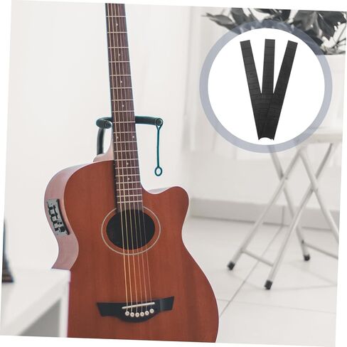 3pcs Folk Guitar Fingerboard Neck Replacement Headless Guitar Neck for 38 and 41 Ukulele Acoustic Fingerboard Accessories in Saudi Arabia