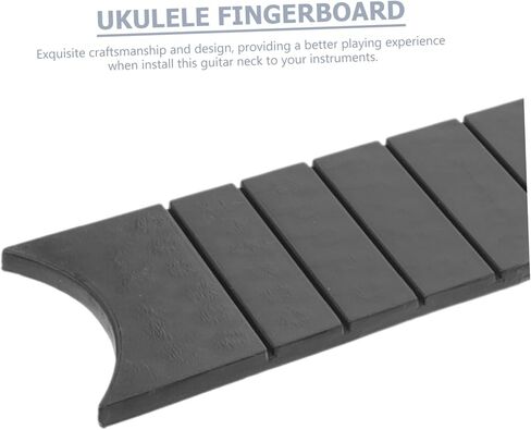 3pcs Folk Guitar Fingerboard Neck Replacement Headless Guitar Neck for 38 and 41 Ukulele Acoustic Fingerboard Accessories in Saudi Arabia