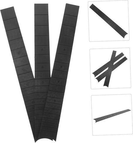 3pcs Folk Guitar Fingerboard Neck Replacement Headless Guitar Neck for 38 and 41 Ukulele Acoustic Fingerboard Accessories in Saudi Arabia