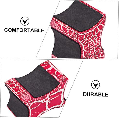 Vaguelly Red Cracked Guitar Neck Rest Adjustable Guitar Neck Support Tool Accessory Sturdy Design in Saudi Arabia