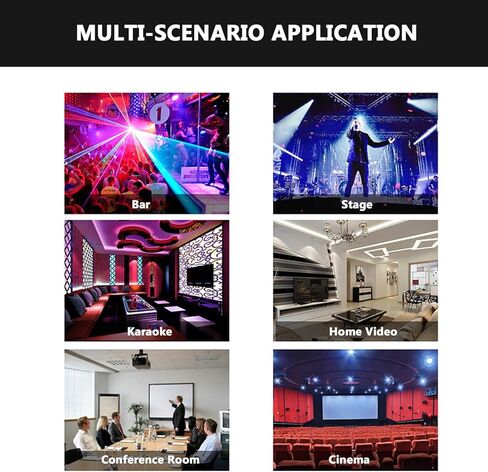 معالج الصوت الرقمي Buhelyc KTV ذو المؤثر الرقمي الاحترافي للميكروفون ومحول ردود الفعل التلقائي وقمع العويل للعروض المسرحية والمؤتمرات والكاريوكي in Kuwait