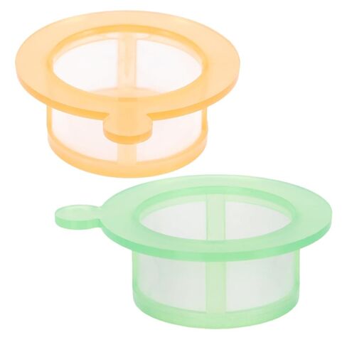 Luxshiny 2pcs Disposable Cell Strainer Mesh Filters for Laboratory Experiments Polypropylene Nylon Mesh Cell Filter Tool with Improved Ventilation to Prevent Clogging in Saudi Arabia
