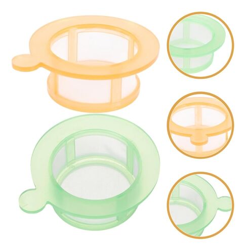 Luxshiny 2pcs Disposable Cell Strainer Mesh Filters for Laboratory Experiments Polypropylene Nylon Mesh Cell Filter Tool with Improved Ventilation to Prevent Clogging in Saudi Arabia