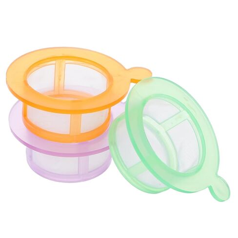 3pcs Disposable Cell Filter Strainer Screen Laboratory Tools with Round Handle for Small Cell Filtration Science Experiments in Saudi Arabia