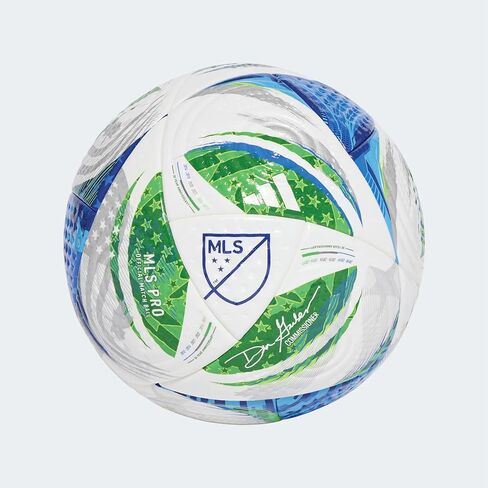 كرة أديداس MLS الرسمية ماتش برو (أبيض/أخضر/أزرق) in Saudi Arabia