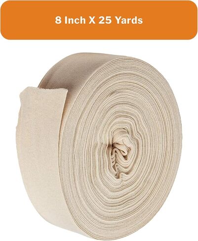 McKesson Tubular Stockinette, Cotton Under Cast Compression Bandage, Non-Sterile, 8 in x 25 yd, 1 Count, 1 Pack in Saudi Arabia