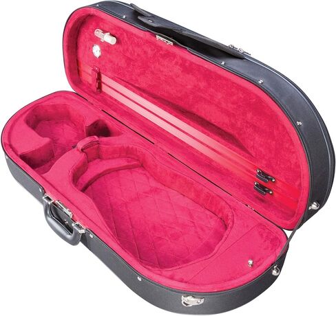 Heritage Go! Viola Case Lightweight with Backpack Straps, Fits 16"-16.5" Violas, Foam Shell, Hygrometer & Music Pocket in Saudi Arabia