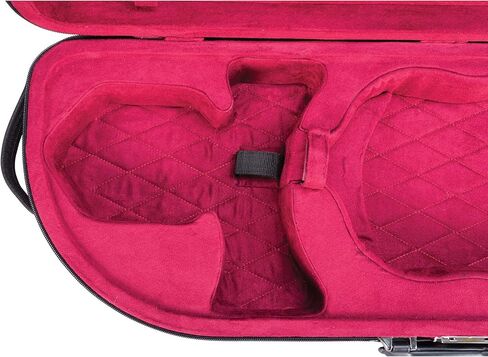 Heritage Go! Viola Case Lightweight with Backpack Straps, Fits 16"-16.5" Violas, Foam Shell, Hygrometer & Music Pocket in Saudi Arabia