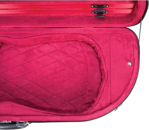 Heritage Go! Viola Case Lightweight with Backpack Straps, Fits 16"-16.5" Violas, Foam Shell, Hygrometer & Music Pocket in Saudi Arabia