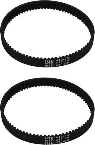 ECSiNG 2x Rubber Timing Belt HTD-5M 82 Teeth Pitch 410mmx15mmx3.6mm Suitable for Transmission Gear Drive in Kuwait