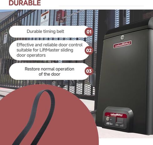 for K16-GT2-7 Replacement Timing Belt for CSL Series Sliding Door Operators - Compatible with CSL24V、CSL24U、CSL24UL、CSL24UV、CSL24VH、CSL24VDC Models in Kuwait