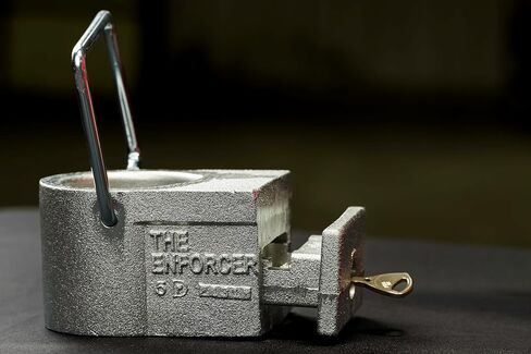 قفل دبوس الملك ENFORCER 1111 - منع سرقة المقطورة المسقطة للخدمة الشاقة - منع التوصيل غير المصرح به للشاحنات الجافة والمبردات - يتضمن أسطوانة ABLOY عالية الأمان in Kuwait