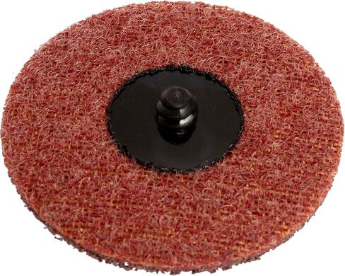 Myers Tire Supply 3 Inch Burgundy Medium Grit, Quick Change Surface Conditioning Disc for Sanding, Finishing, Rust Removal & More on All Metals 25/Pack in Saudi Arabia