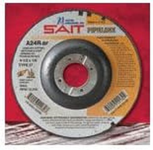 4-1/2" x 1/8" x 7/8" Type 27 Specialty Pipeline Wheel A24R Long Life 25/BX in Saudi Arabia