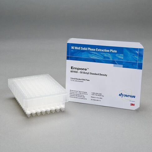 Empore C8 96 Well Extraction Disk Plate, Model 6014, 1.2 mL Well Volume (Case of 12) in Saudi Arabia