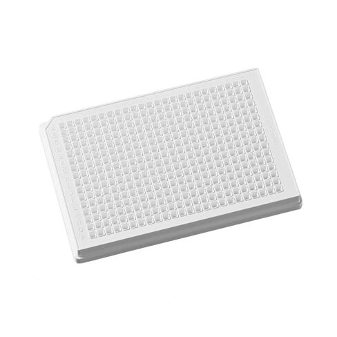 Corning 3826 Polystyrene Flat Bottom 384 Well Low Volume Solid White Microplate, With Lid, TC-Treated (Case of 50) in Saudi Arabia