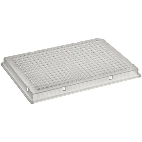 Corning 3657 Polypropylene Round Bottom 384 Well Clear Microplate, Without Lid (Case of 100) in Saudi Arabia