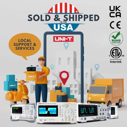 UNI-T MSO2204 200MHz 4 + 16Ch MSO راسم الذبذبات الرقمي للإشارة المختلطة in Saudi Arabia