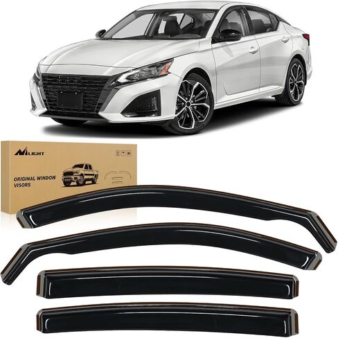 Nilight Window Rain Guards for Mazda CX-5 2017 2018 2019 2020 2021 2022 2023 2024 2025 Window Deflectors, Vent Window Visors-4 Pieces in Saudi Arabia