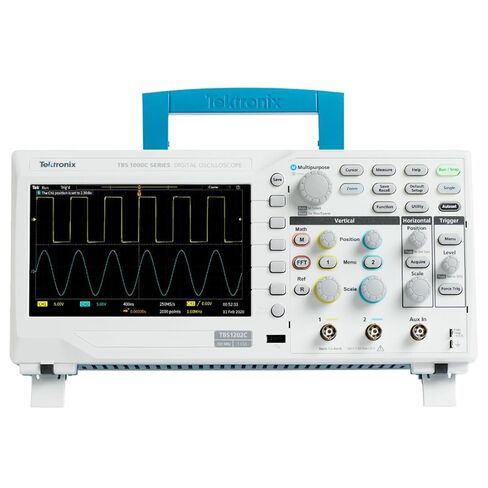 Tektronix TBS1052C 50 ميجا هرتز، راسم ذبذبات تخزين رقمي ثنائي القناة in Kuwait