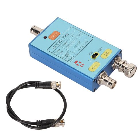 T100 Differential Probe Oscilloscope Professional 1X 10X 100X 10M Bandwidth Virtual Oscilloscope for Amplifying Weak Signals in Saudi Arabia