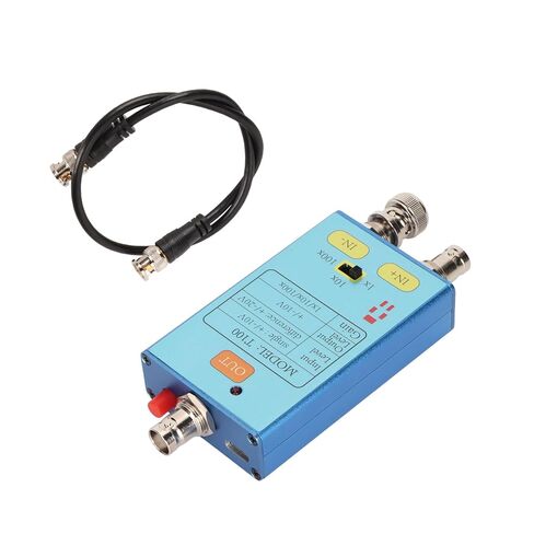 T100 Differential Probe Oscilloscope Professional 1X 10X 100X 10M Bandwidth Virtual Oscilloscope for Amplifying Weak Signals in Saudi Arabia