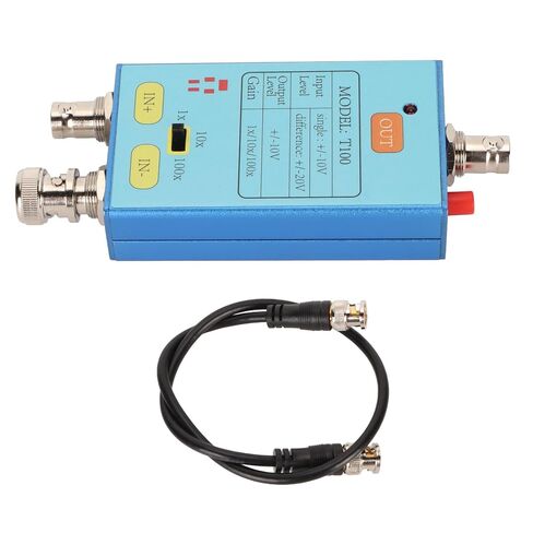T100 Differential Probe Oscilloscope Professional 1X 10X 100X 10M Bandwidth Virtual Oscilloscope for Amplifying Weak Signals in Saudi Arabia