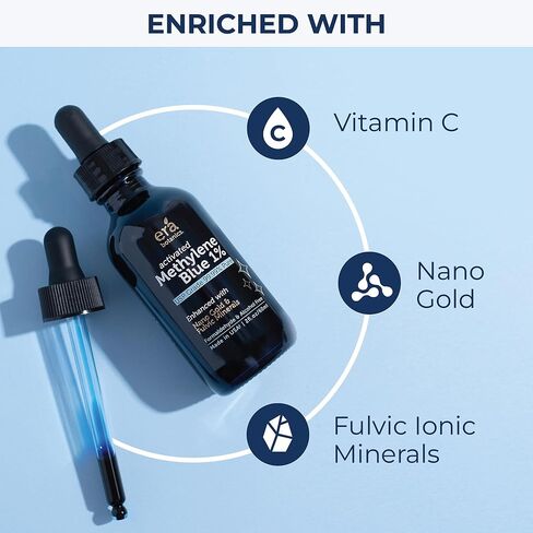 إيرا أورجانيكس، أزرق الميثيلين، 1 أونصة + 2 أونصة in Kuwait