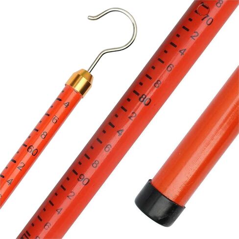 High-Voltage Measuring Rods 3-Pack, Lightweight 8m/26.2ft Portable Measuring Sticks for Power Measurement, Street Light Maintenance, Ideal for Tower Rules - Ora in Saudi Arabia
