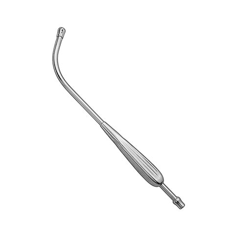 Debakey-Yankauer Suction Tube, 9.5", Removable Tip and Connector, Stainless, Premium in Kuwait