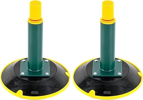 2 Pack Suction Cup 6.3 in, 187 Lbs Lift Capacity, Hand Pump Vacuum Lifter, Black in Saudi Arabia
