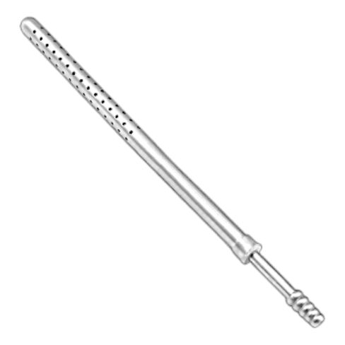 Poole Suction Tube, 7.75", Straight 18 FR. (6mm), Stainless in Kuwait