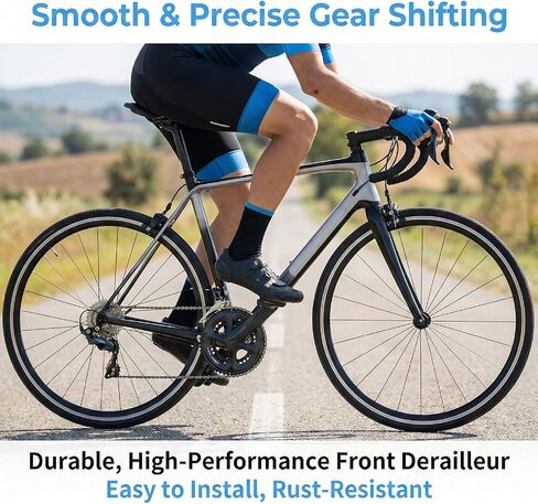 دراجة عالمية أمامية Derailleur 3 سرعات، قطع غيار دراجة فولاذية Derailleur للدراجات الجبلية، BMX، كروزر، كهربائية، قابلة للطي، دراجات هجينة، مغير السرعة TZ-30 طالب أمامي in Saudi Arabia