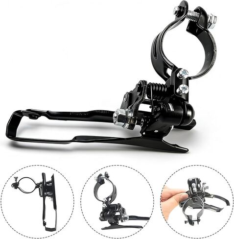دراجة أمامية Derailleur، مبدل سرعة فولاذي عالمي للدراجات TZ 30، جهاز تسجيل أمامي للسرعة لدراجات BMX/الطرادات/الكهربائية/القابلة للطي/الهجينة/الدراجات الجبلية in Saudi Arabia