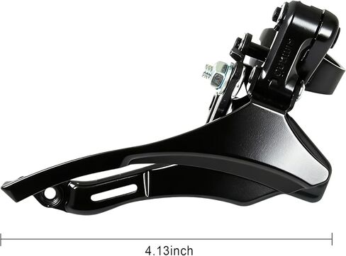 دراجة أمامية Derailleur، مبدل سرعة فولاذي عالمي للدراجات TZ 30، جهاز تسجيل أمامي للسرعة لدراجات BMX/الطرادات/الكهربائية/القابلة للطي/الهجينة/الدراجات الجبلية in Saudi Arabia