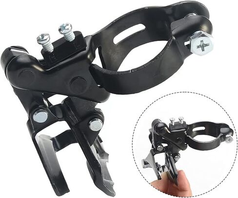 دراجة أمامية Derailleur، مبدل سرعة فولاذي عالمي للدراجات TZ 30، جهاز تسجيل أمامي للسرعة لدراجات BMX/الطرادات/الكهربائية/القابلة للطي/الهجينة/الدراجات الجبلية in Saudi Arabia