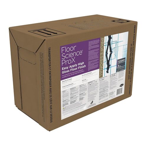 Diversey CBD562399 Floor Science ProX Easy Apply High Gloss Floor Finish, Professional Quick Dry Sealer for Low Maintenance, Ready-to-Use, 5-Gallon in Saudi Arabia