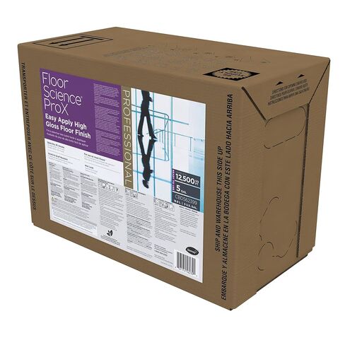 Diversey CBD562399 Floor Science ProX Easy Apply High Gloss Floor Finish, Professional Quick Dry Sealer for Low Maintenance, Ready-to-Use, 5-Gallon in Saudi Arabia