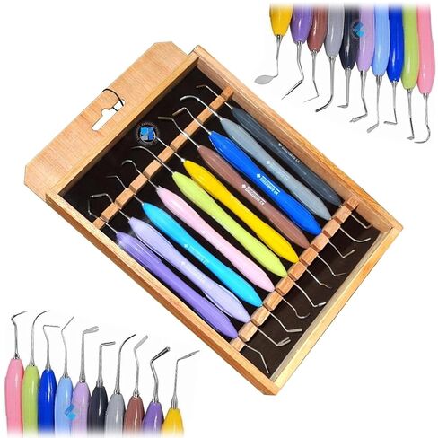 أدوات حشو الأسنان المركبة، ترميم الأسنان، مقبض السيليكون، قابس ترميم/ملعقة ملمعة، مكثفات الحشو، مجموعة أدوات الراتنج in Kuwait