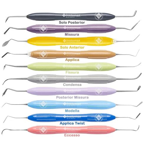 أدوات حشو الأسنان المركبة، ترميم الأسنان، مقبض السيليكون، قابس ترميم/ملعقة ملمعة، مكثفات الحشو، مجموعة أدوات الراتنج in Kuwait