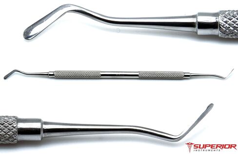 Dental Plastic Filling Double Ended 2mm, 2.5mm, 2.9mm Composite Amalgam Restorativ​e 3 Pieces Instrument​s in Saudi Arabia