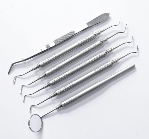 Dental Composite Filling Restorative Kit – 6-Piece Sets of Instruments in Saudi Arabia