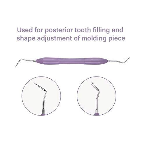 6-Piece Dental Composite Filling Instrument Kit with Ergonomic Silicone Grips in Saudi Arabia