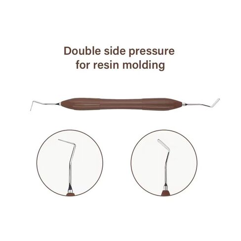 6-Piece Dental Composite Filling Instrument Kit with Ergonomic Silicone Grips in Saudi Arabia